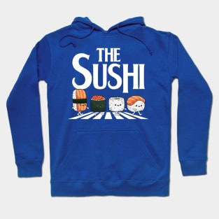 Sushi Stride: Roll Across the Road Hoodie